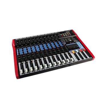 Imagem de Mesa de Som Analógica SoundVoice MS122 max de 12 Canais Com Bluetooth