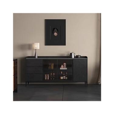 Imagem de Carrinho de Armazenamento Armário Lateral Para Jantar, Ilha, Parede, Sala De Estar, Capacidade De Ebulição De Água Doméstica Carrinho de Armazenamento