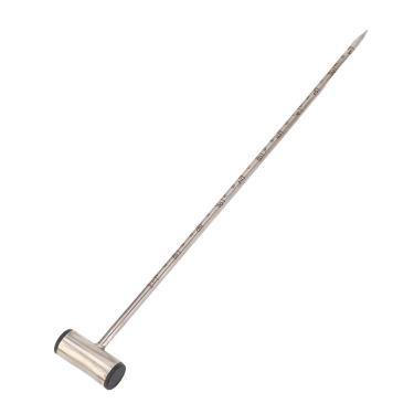 Imagem de Sonda de Soloss de 14 Polegadas, Aço Inoxidável Amostrador de Soloss Sonda Haste de Sonda de Soloss Com Alça para a Fazenda de Jardim de Jardim (Alça em forma de T.)