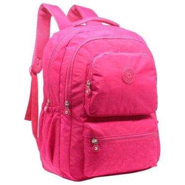 Imagem de Mochila De Costas 18 Crinkle Escolar Juvenil Viagem Passeio - Yins