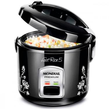 Imagem de Panela de Arroz Elétrica Mondial Fast Rice 5 Premium 220V Preto, Preto