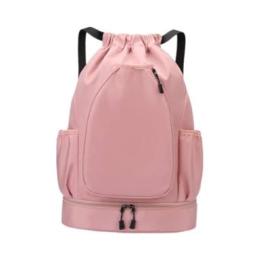 Imagem de kowaku Mochila de mochila de tênis Mochila para homens Menino Homem de água Badminton Racquet Bag Bag Racket para acessórios para bolas, Rosa