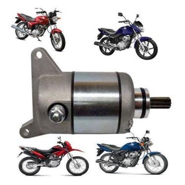 Imagem de Motor De Partida Arranque Honda Cg Titan 150 Fan Bros Alfa.shop - Alfa