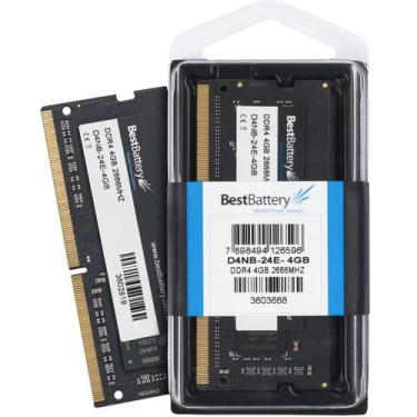 Imagem de Memoria RAM 4GB DDR4 2666Mhz para Notebook Samsung - BestBattery