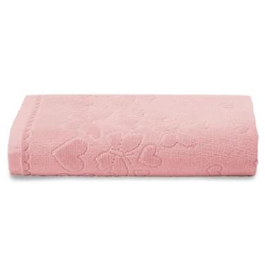 Imagem de Toalha Rosto Romance 50x80cm Dohler, Rose