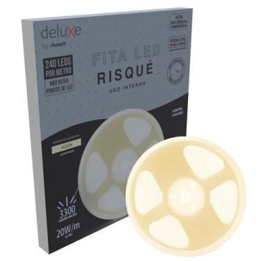 Imagem de Fita Led Interna Risque 5M 20W 12V Ip20 3300Lm Deluxe Avant, 12V, BRAN