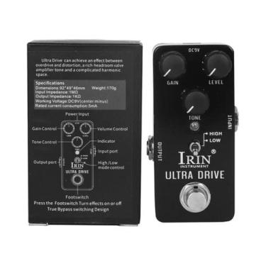 Imagem de Pedal de Efeito de Guitarra Irin - Compressão Fuzz Overdrive Distorção