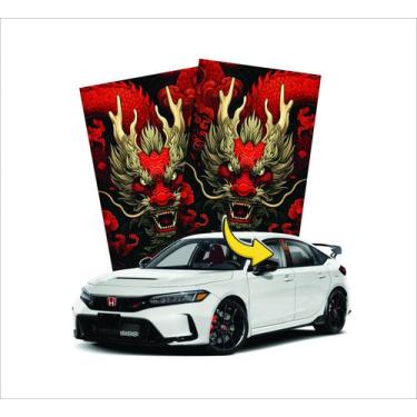 Imagem de Adesivo Personalizado Para Coluna Porta Carro Decorativo 275 - Resitan