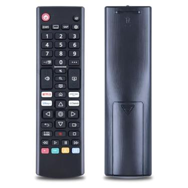 Imagem de LG AKB76037601 Controle remoto de substituição de TV para Smart TVs LG LED aplicável com 32LM577BPUA 32LM577BZUA 32LM627BPUA 32LM637BPUB 43LM5770PUA 43LM6370PUB 43UP7000PUA 43UP7670PUC 43UP7670PUC