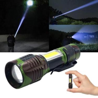 Imagem de Lanterna zoom mesa 3 em1 sostrilha usb potente mini de bolso - Yeet