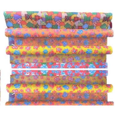 Imagem de 15metros TNT Estampado Festa Junina Xadrez Decoração Mesa - Mor