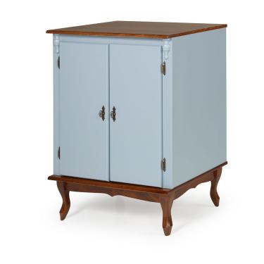 Imagem de Balcão Cooktop Copenhagen 2 Portas - 2061 Laca - Azul Bebê