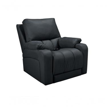 Imagem de Poltrona Cadeira Papai Reclinável Ravenna Motorizada Corano Preto