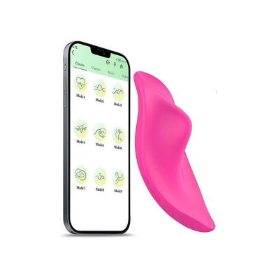 Imagem de Vibrador De Calcinha Por App 9 Vibrações - Paname - Pink