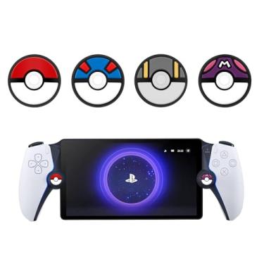 Imagem de Gabxy Capa Protetora Para Controle Remoto De Playstation Portal, Proteção Total Antiderrapante E Antirrisco, Com 4 Botões Suporte Portal (A-1)