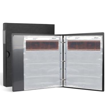 Imagem de eTone Folhas De Armazenamento Arquivo, 120 Protetores Páginas Negativas, Mangas Com Fichário Álbum Filme (50 X 120)