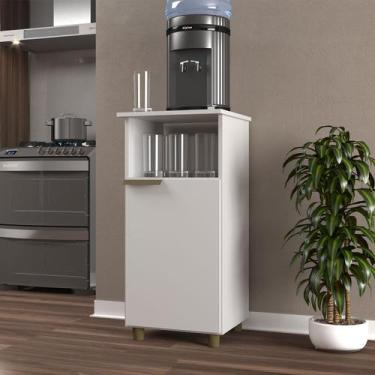 Imagem de Armário de Cozinha para Bebedouro 1 Porta Branco - Jcarvalho, Moderno,