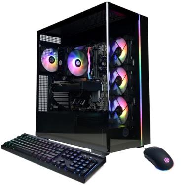 Imagem de CyberPowerPC Gamer Master Gaming PC, AMD Ryzen 7 8700F 4.1GHz, GeForce RTX 5060 Ti 8GB, 16GB DDR5, SSD PCIe 4.0 de 1TB, Pronto para WiFi e Windows 11 Home (GMA2900A2)