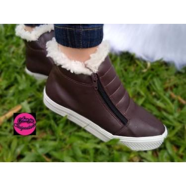 Imagem de Tenis Botinha Bota - AnaJu, Cafe, 24-25