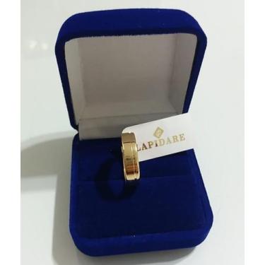 Imagem de Aliança Fio Lateral,Banhadas 3 vezes ao ouro 18k - LAPIDARE