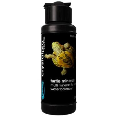 Imagem de Crystalpro Turtle Minerals 120 ml – Ajuda a Crescer uma Casca Melhor e Melhora a Saúde Geral – Aditivo Mineral para Tartarugas – Sal de Aquário para Tanques de Água Doce – Cálcio para Tartarugas