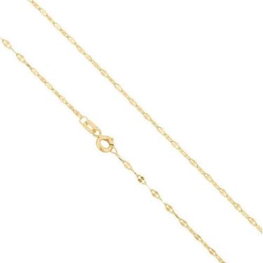 Imagem de Colar Cordão Corrente Feminina 45cm Coffee De Ouro 18k - DR Joias