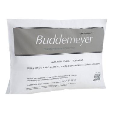 Imagem de Travesseiro 50x70cm Buddemeyer Vision Fill 100% Alg Branco