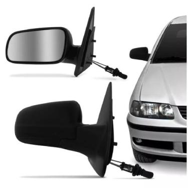Imagem de Retrovisor Gol Parati G3 1999 2000 2001 2002 2003 2004 2005 2 Portas C