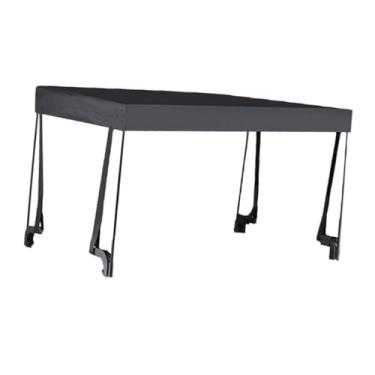 Imagem de Bothyi Toldo, toldo, guarda- com suporte, cobertura multifuncional para vagão dobrável para carrinhos de acampamento de 8 polegadas, de, Preto