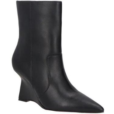 Imagem de Bota Anabela De Cano Curto Em Couro Luiza Barcelos 13420022-Feminino