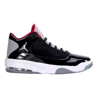 Imagem de T nis de basquete masculino Nike Jordan Max Aura 2, Black/Gym Red-white-wolf Grey, 11.5