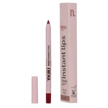 Imagem de Nina Makeup Lápis Para Contorno Labial Instant Lips 1,8g Rubi