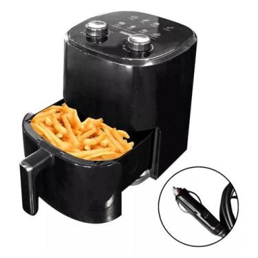Imagem de Fritadeira Elétrica Air Fryer 4 Litros 24V 250W com Controle de Temper