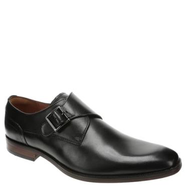Imagem de Florsheim Sorrento Plain Toe Single Monk Strap Black Smooth 7.5 W (3E)