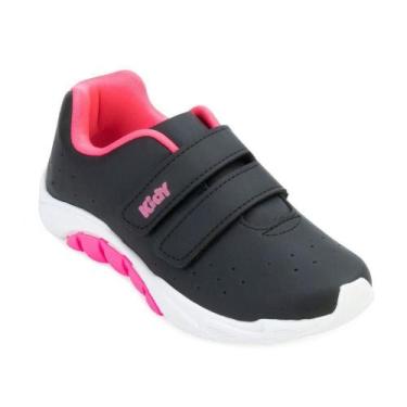 Imagem de Tênis Kidy Infantil KD23-1680228, Preto, Pink, 27