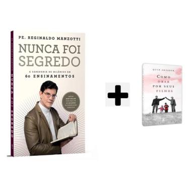 Imagem de Kit Livros físico, Como Orar por Seus Filhos - Edição de Bolso + Nunca