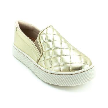 Imagem de Tênis Slip On Feminino Modare 7381.105 - Dourado-Feminino