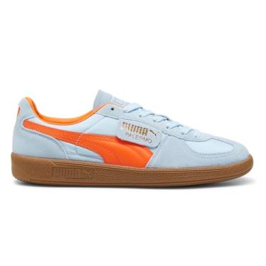 Imagem de PUMA Tênis masculino Palermo Og com cadarço casual - azul, Azul, 41