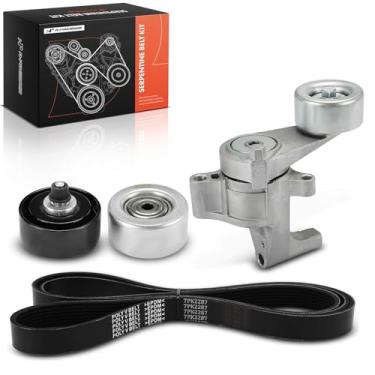 Imagem de A-Premium Kit de transmissão de correia serpentina do motor compatível com Toyota Tacoma 2007-2020/2022, 4Runner 2010 L4 2.7L