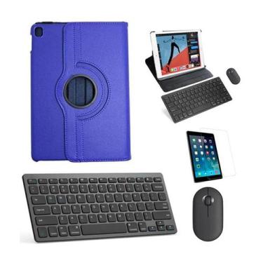 Imagem de Capa Smart Azul Tecl Mouse Preto Pel - iPad Air 5 10,9" 2022 - BDNET