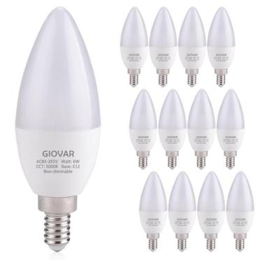 Imagem de Lâmpadas LED para ventilador de teto GIOVAR 6W (equivalente a 60W) E12