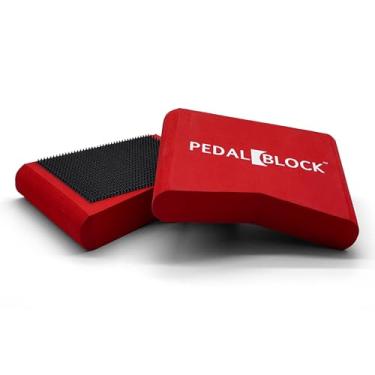 Imagem de PedalBlock - Sistema de ancoragem de Hi-Hat e pedal - prevenção total de deslizamento - para pedal de duplo pontapé, suporte Hi-Hat, pedal de teclado, pedal de hype elétrico - acessório de bateria e