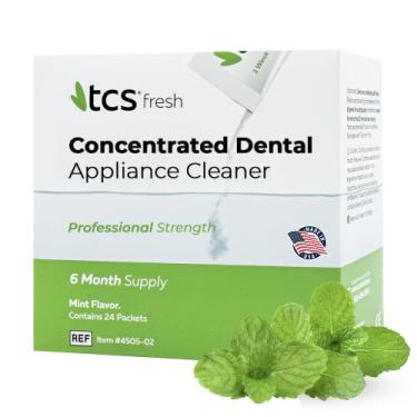 Imagem de Limpador de aparelhos dentários TCS Fresh 24 unidades (fornecimento pa