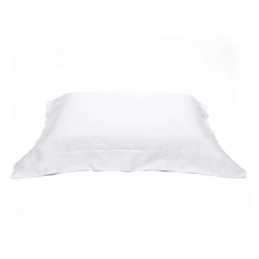 Imagem de Fronha Buettner Platine 300 Fios - 100% Algodão - 50x90cm, Branco