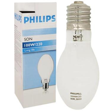 Imagem de Lampada Vapor Sodio Descarga 100w 220v E40 Philips, 220V