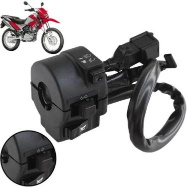 Imagem de Punho Chave Luz Seta Bros Nxr 150 Es/Esd 2006 2007 2008 2009 - Tmac