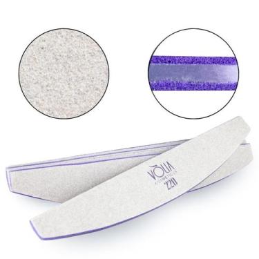 Imagem de Kit 05 Lixas Bumerangue Lavável Vlia Gramatura 220 Unhas - Vòlia