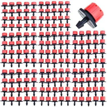 Imagem de Bico Gotejador Vermelho Regulavel 0 A 40 Lts Horas - 100 Und - Arena