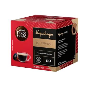 Imagem de Café em cápsula Dolce Gust Expresso Kopenhagem 10 Cápsula