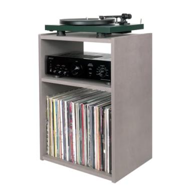 Imagem de Rack para discos de vinil e receiver BONNA MDF 18mm Enviado Montado